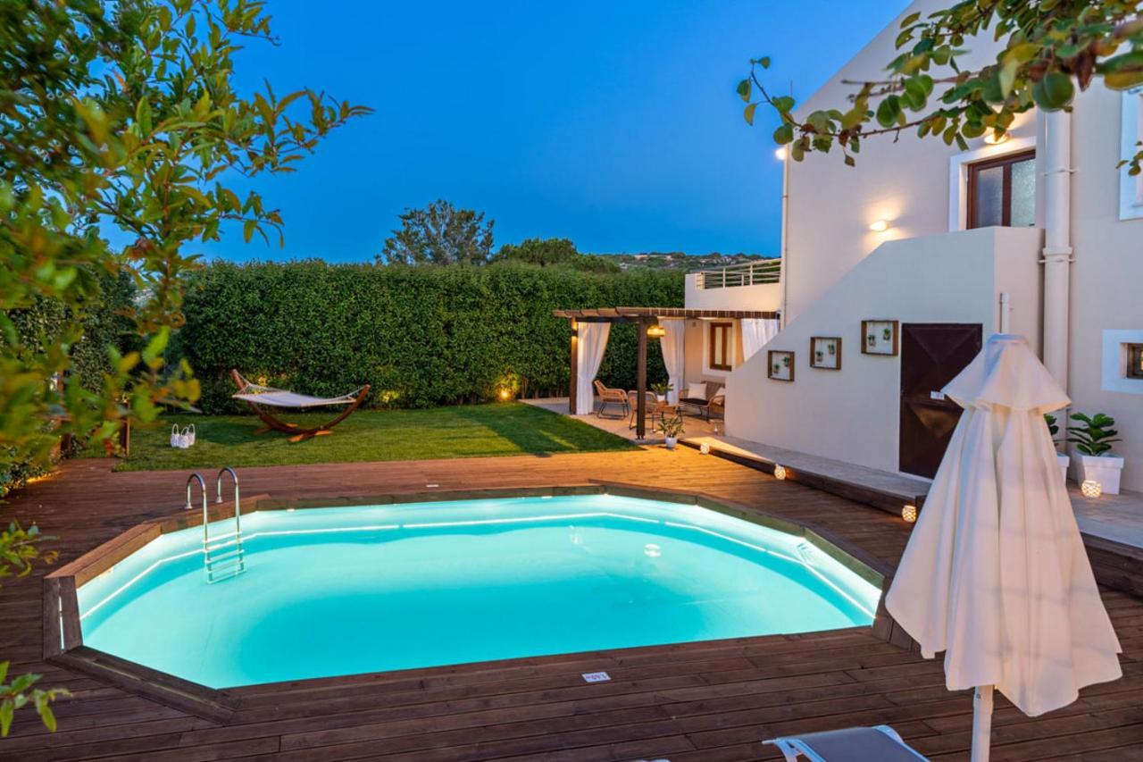 Villa Ellovos With Private Pool Rethymno  Luaran gambar