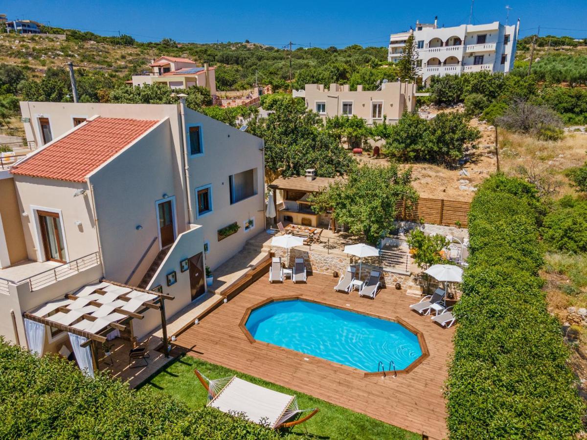 Villa Ellovos With Private Pool Rethymno  Luaran gambar